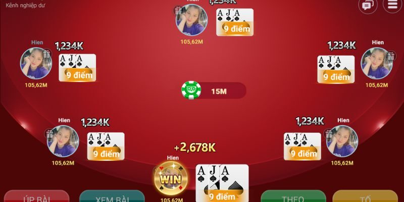 Thứ tự mạnh yếu trong game bài liêng được quy định rõ ràng